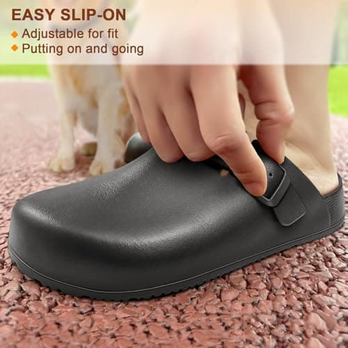 Bigant Mercy Mules for Women - Slip-On Nurse Shoes & Garden Work