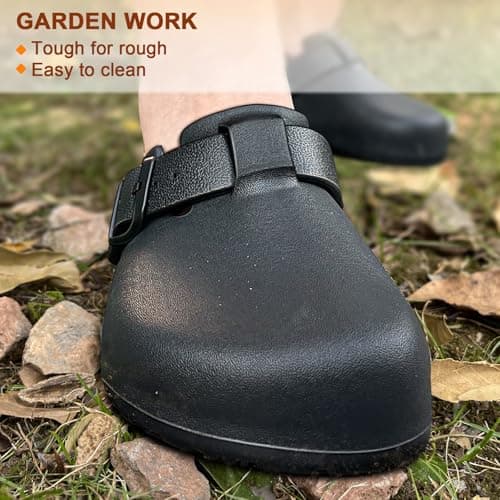 Bigant Mercy Mules for Women - Slip-On Nurse Shoes & Garden Work