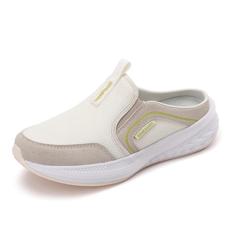 Comfortable Lightweight Women's Slip-On Mules Sneakers with Anti-Slip Sole