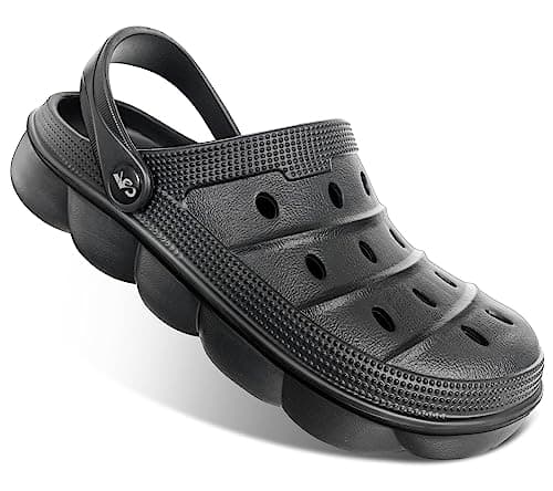 KEMISANT Women's Cushioned Slip-On Sandals