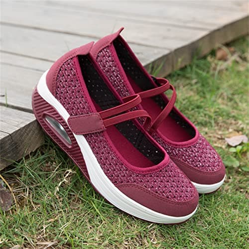 Touchmosees Women's Diabetic-Friendly Air Cushion Walker Sneaker