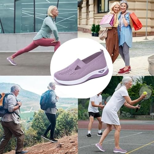 2024 Bawcud Women's Soft Sole Breathable Mesh Walking Shoes