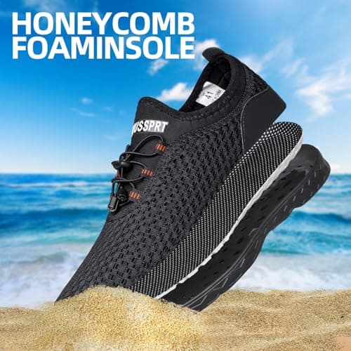 Ditousprt Men's Quick Drying Aqua Shoes