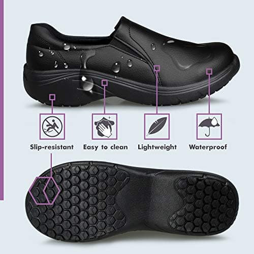 Hawkwell Women's Lightweight Slip Resistant Comfort Nursing Shoes