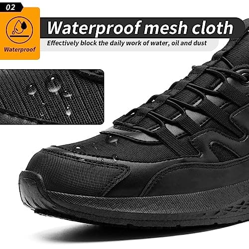 Women's Non-Slip Work Shoes, Slip Resistant & Waterproof Chef Shoes
