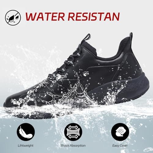 Women's Non-Slip Kitchen Slip-On Waterproof Chef Shoes for Comfortable Workwear