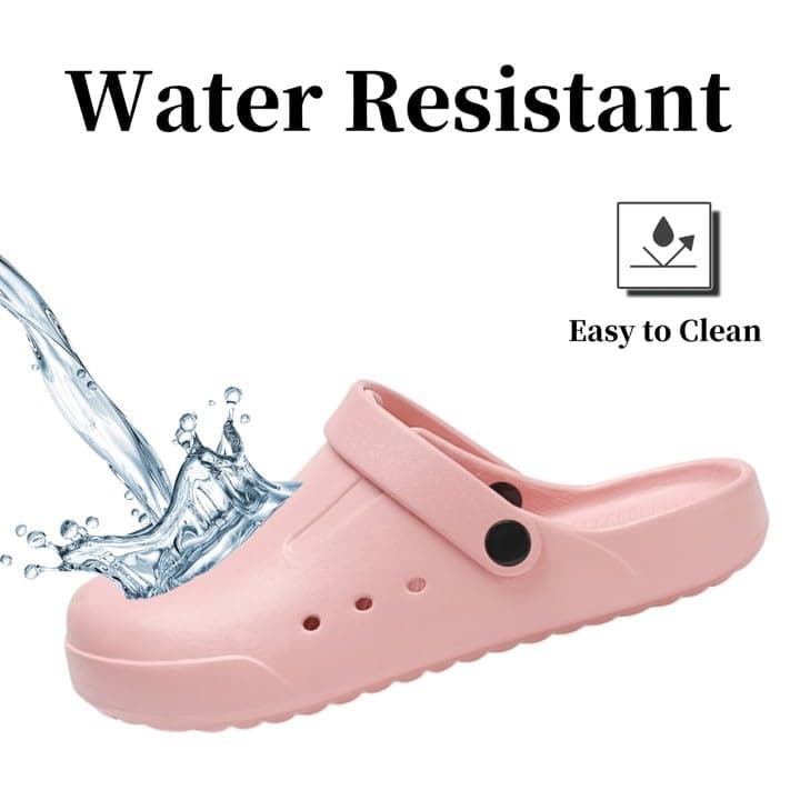 Nihaoya Slip-On Clogs for Men and Women - Garden Shoes, Slip-Resistant Beach Slippers