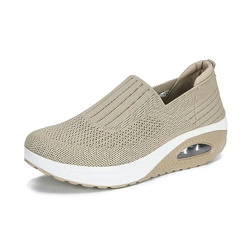 Touchmosees Women's Diabetic-Friendly Air Cushion Walker Sneaker