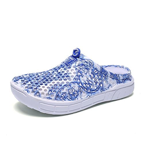 Eliogn Women's Garden Clogs Shoes Anti-Slip Beach Sandals