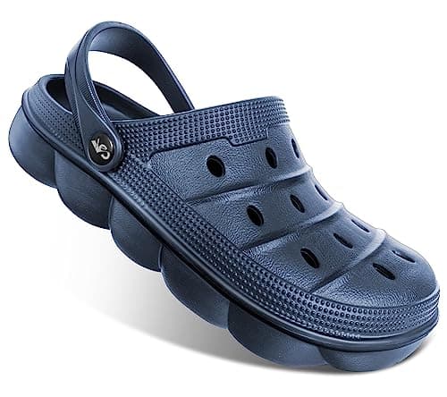 KEMISANT Women's Cushioned Slip-On Sandals