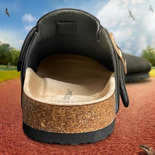 BULLIANT Comfort Clogs for Men & Women | Cushioned Cork Footbed | Nurses & Workewear