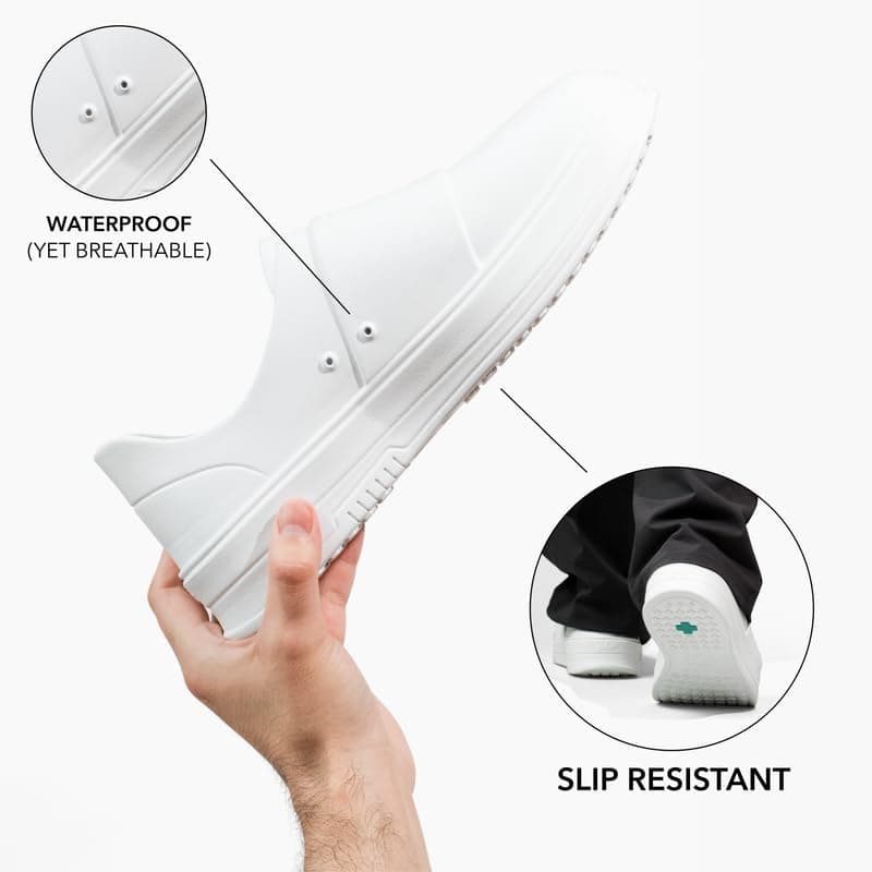 Gales Frontline Nurse Shoes for Women & Men: Lightweight, Comfortable, Slip-Resistant Sneakers