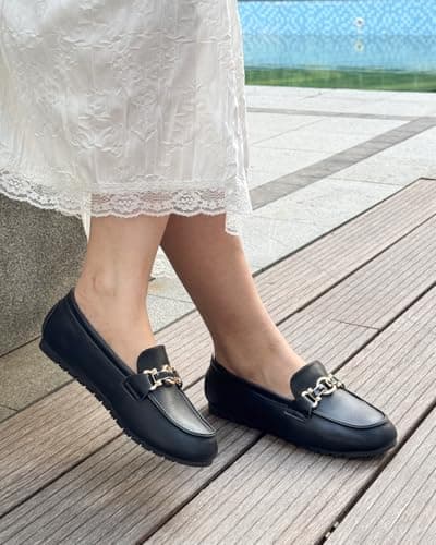 VERDASCO Women's Comfort Slip-On Loafers Casual Shoes