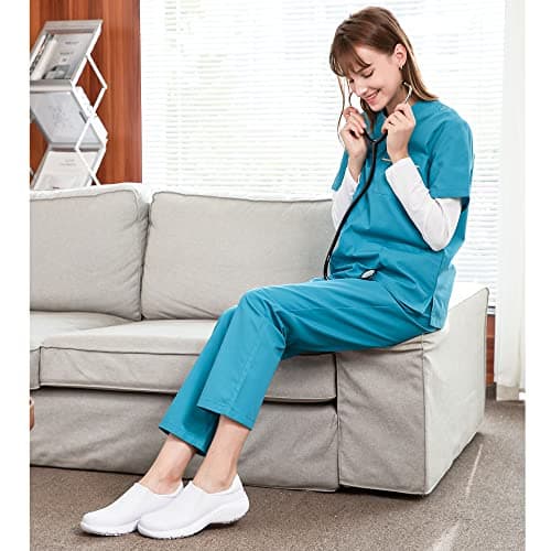 Hawkwell Women's Lightweight Slip Resistant Comfort Nursing Shoes