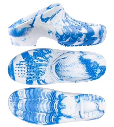 Autoclavable Clogs with Upper Ventilation, Made in Italy, Non Slip Nursing Shoes, Eco Friendly Rubber