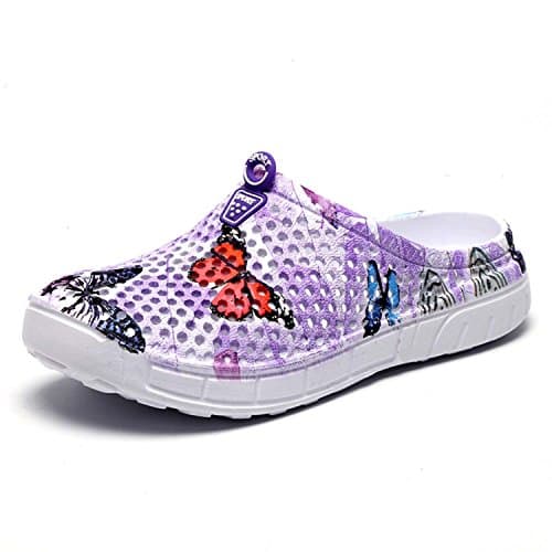 CERYTHRINA Women's Breathable Garden Clogs Quick Drying Beach Slippers