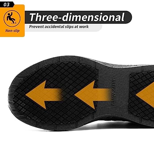 Women's Non-Slip Work Shoes, Slip Resistant & Waterproof Chef Shoes