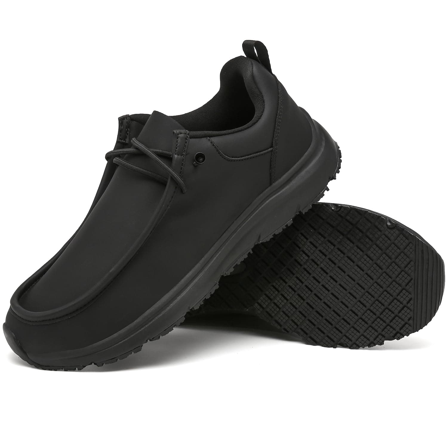 ulogu Non-Slip Waterproof Shoes | Oil Resistant Slip-On Work Loafers for Men & Women