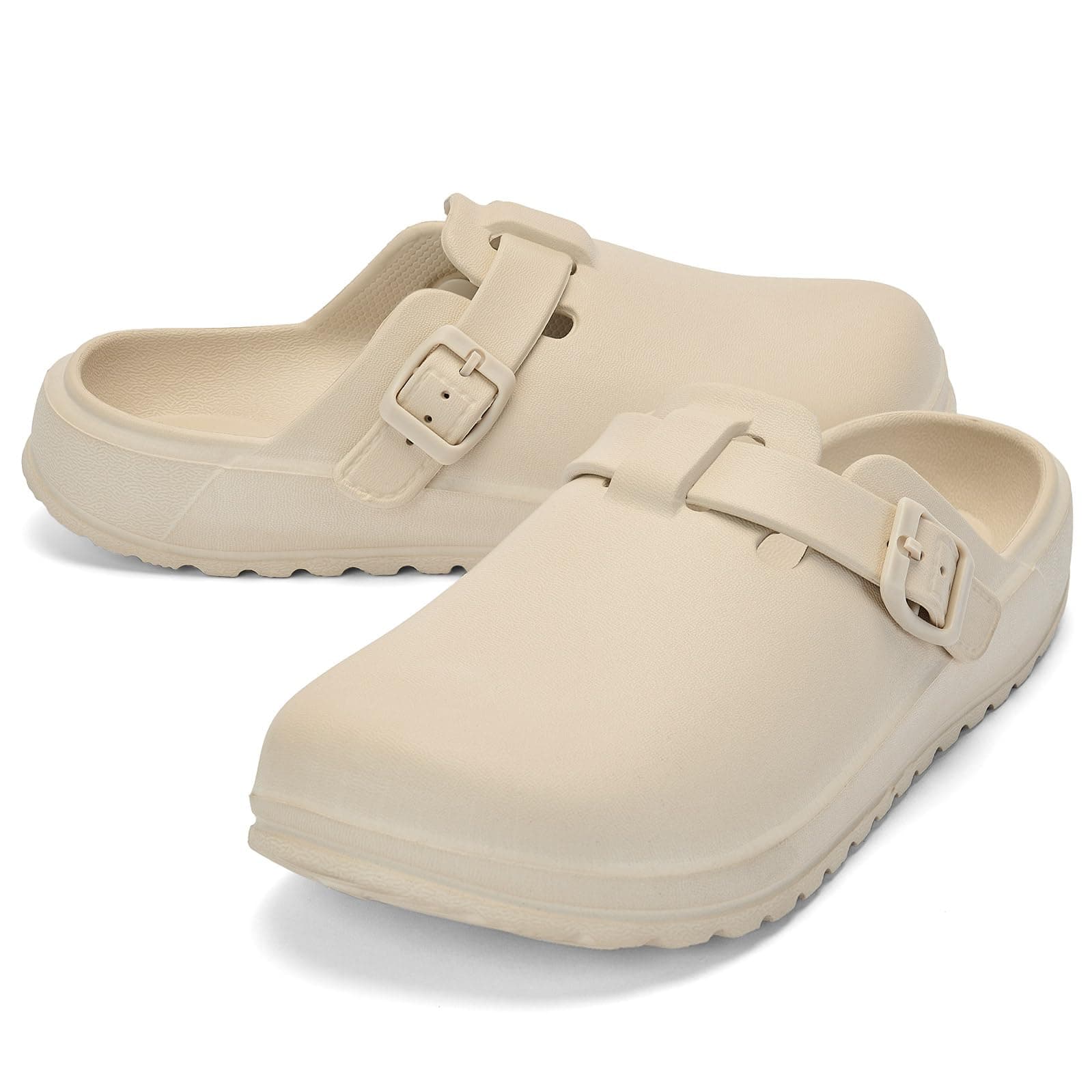 UPSOLO Women's Slip-On Nurses Clogs for Work and Garden