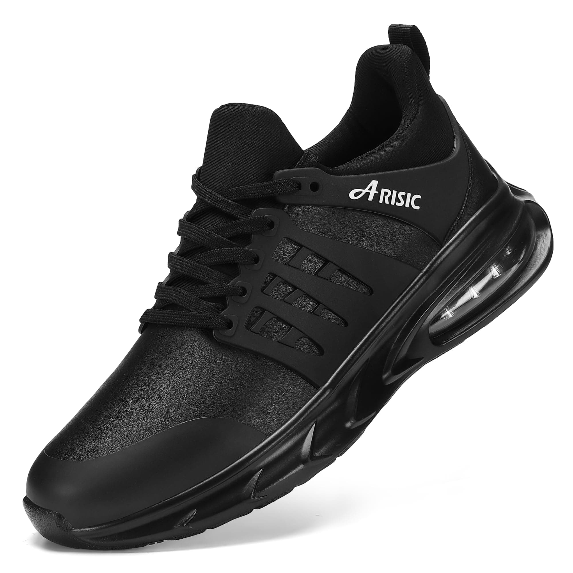 ARISIC Men's Slip Resistant Waterproof Work Shoes for Kitchen Chef Comfort