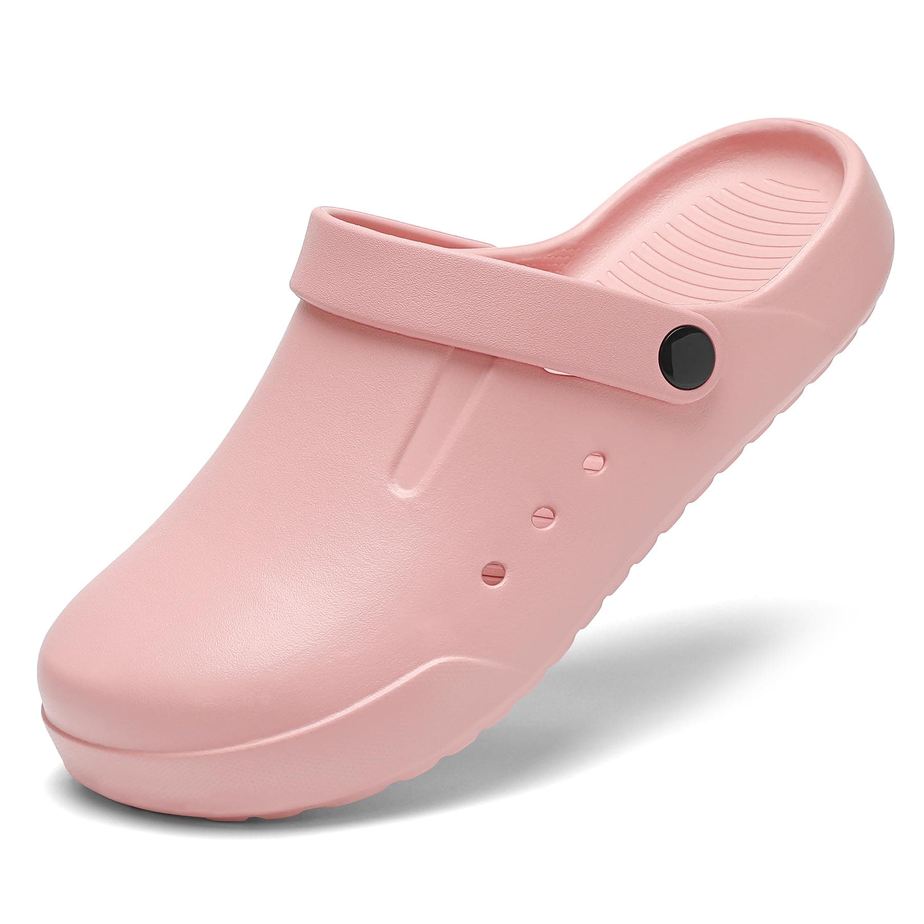 DAYUMKOU Lightweight Slip-On Clogs, Non-Slip for Men Women Work Nurses