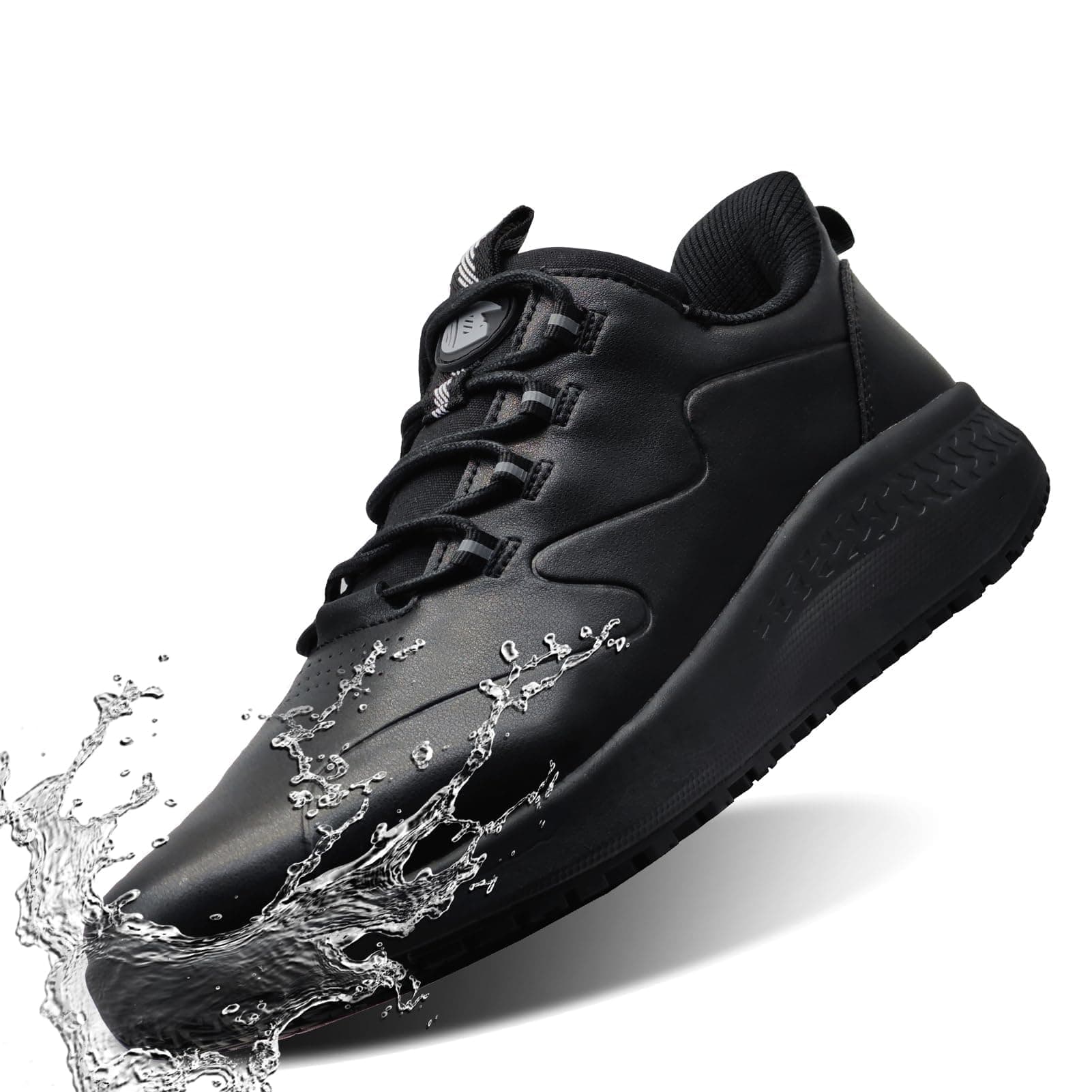 Women's Non-Slip Kitchen Slip-On Waterproof Chef Shoes for Comfortable Workwear