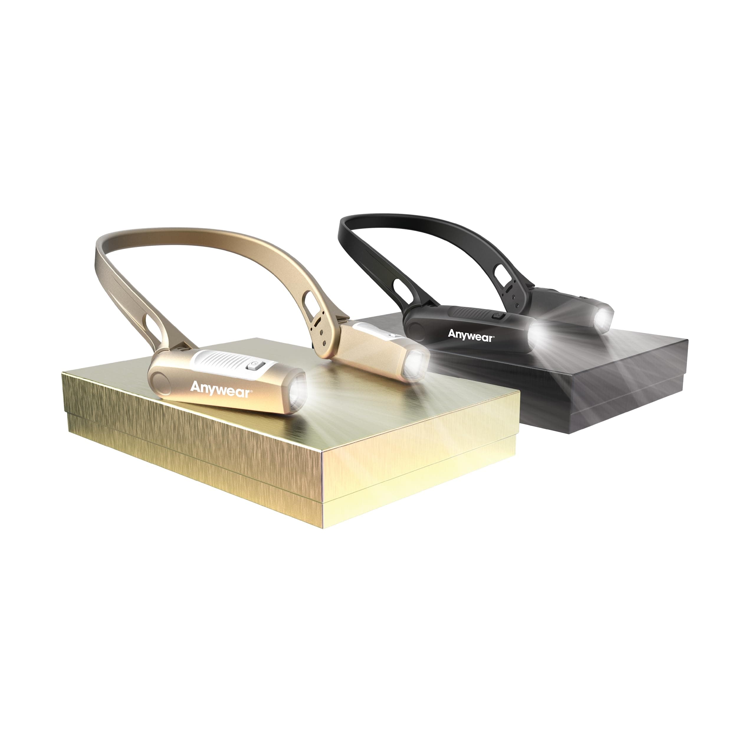 EZRED Anywear Bright Magnetic Neck Light 2-pack with Detachable Lights