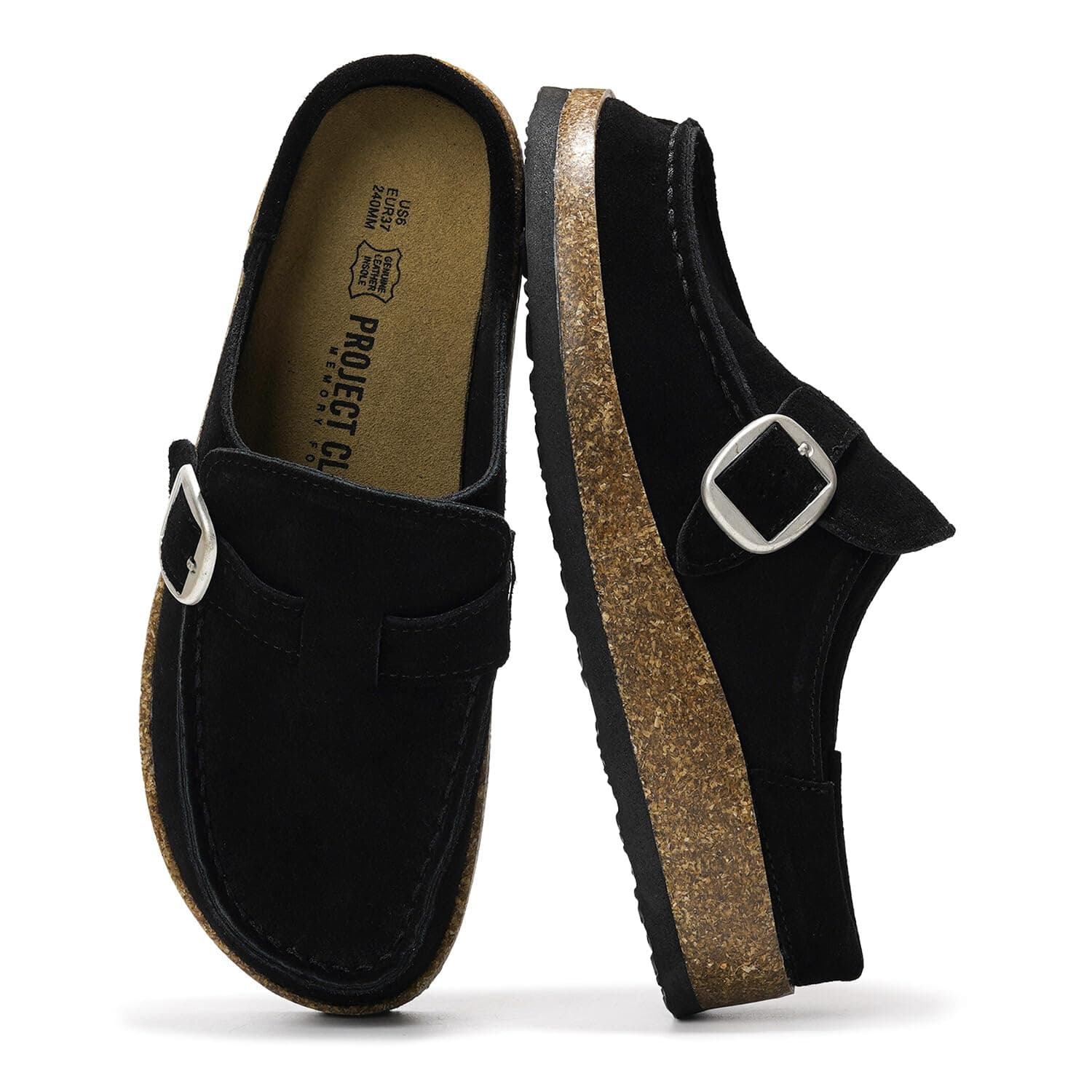 Carline Memory Foam Women's Moccasin-Style Clogs - Durable & Water Resistant
