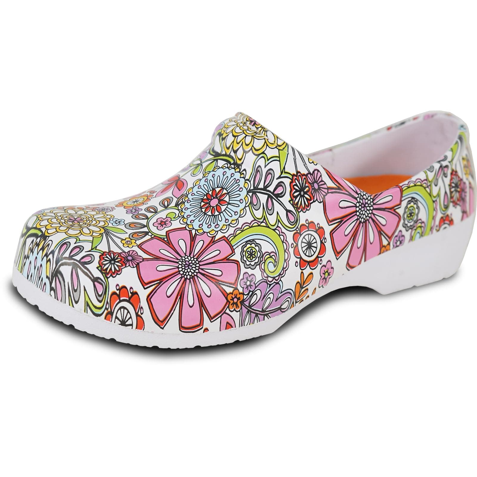 VANGELO Women's Professional Slip-Resistant Waterproof Nurse & Chef Shoe, Size 6-12, NIKO Removable Insole