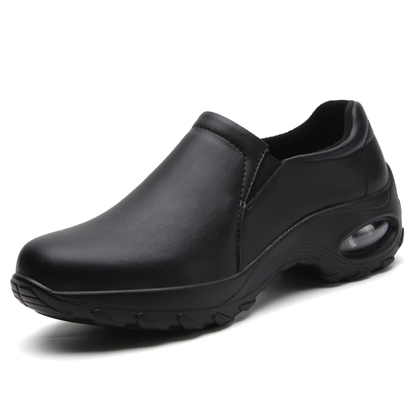 Women's Lightweight Slip Resistant Nursing Shoes for Food Service Comfort