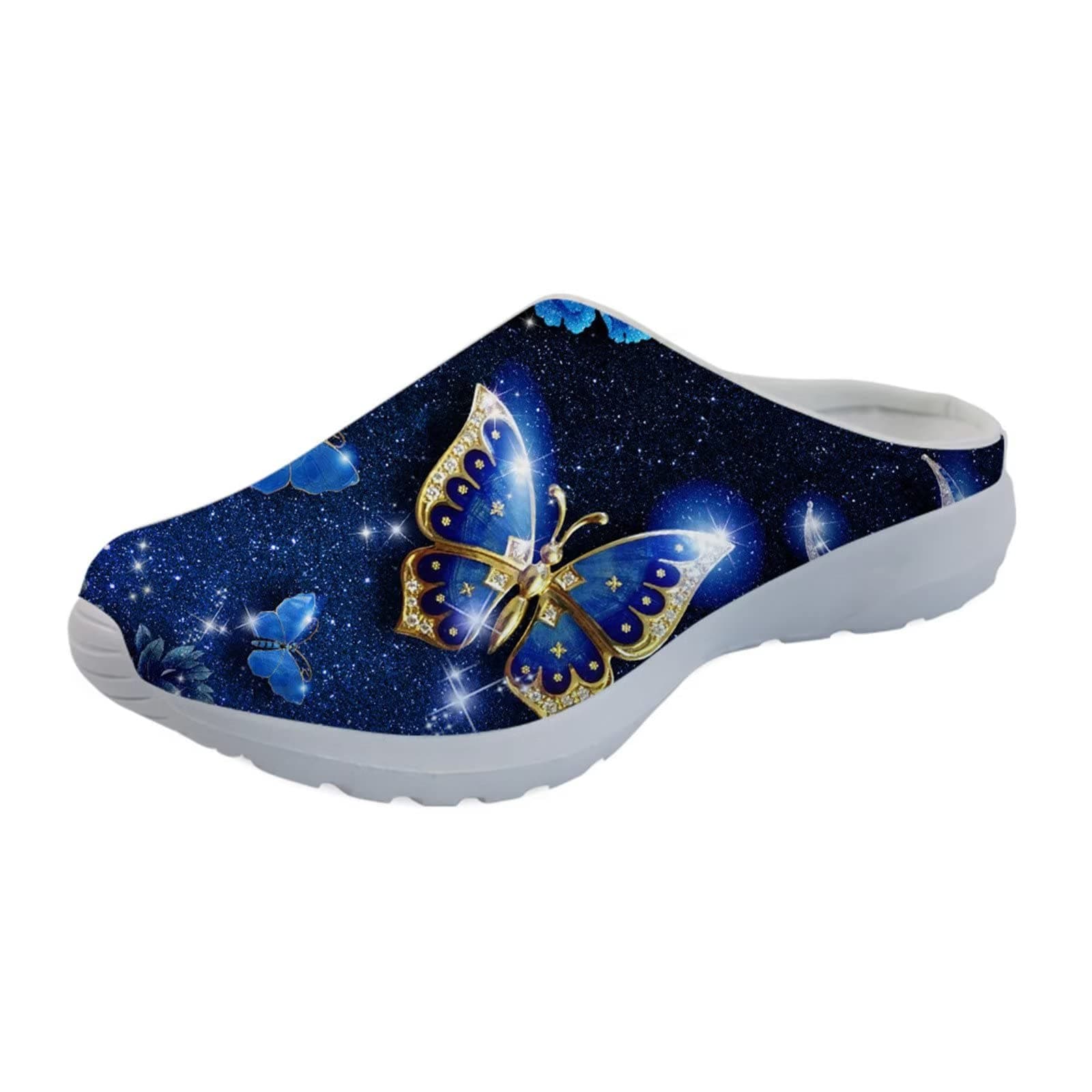 Santa Claus Slip on Mule Sneakers for Men and Women