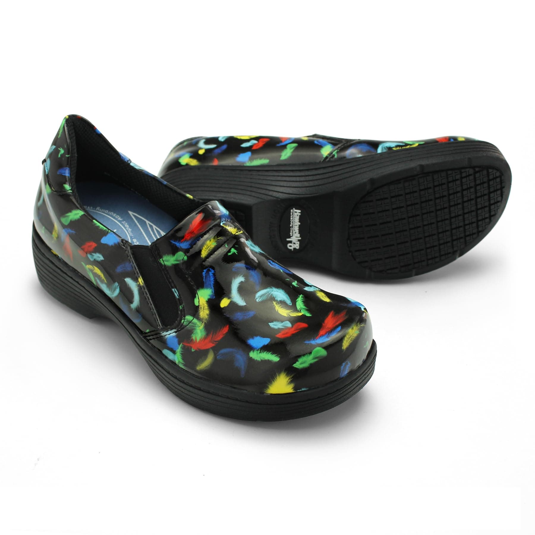 Hawkwell Pro Lightweight Slip Resistant Nurse Clogs for Women Arch Support