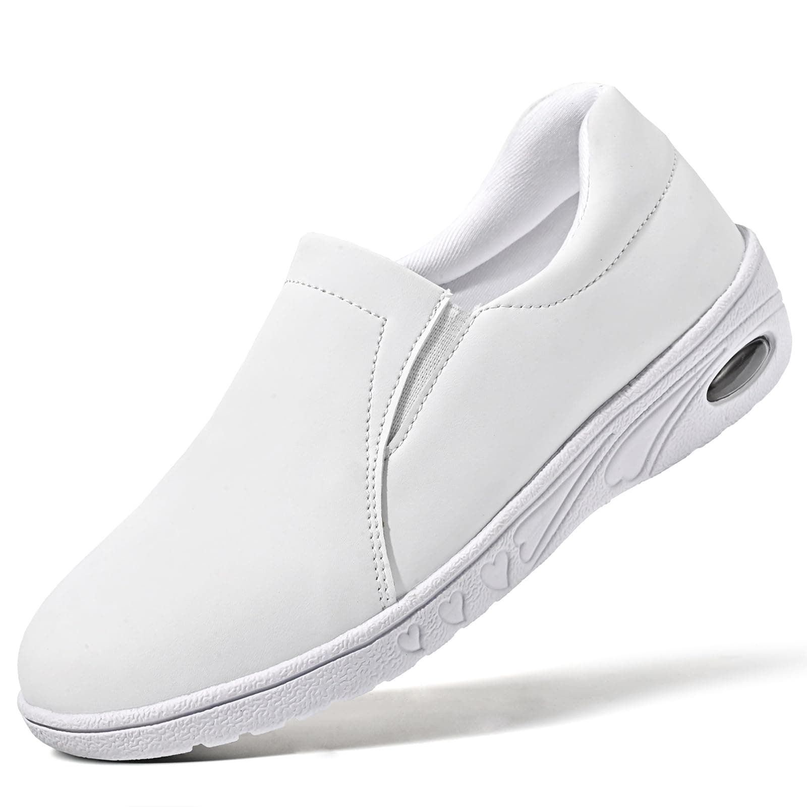 Medasain Women's Slip-On Nurse Shoes for All-Day Comfort and Lightweight Design