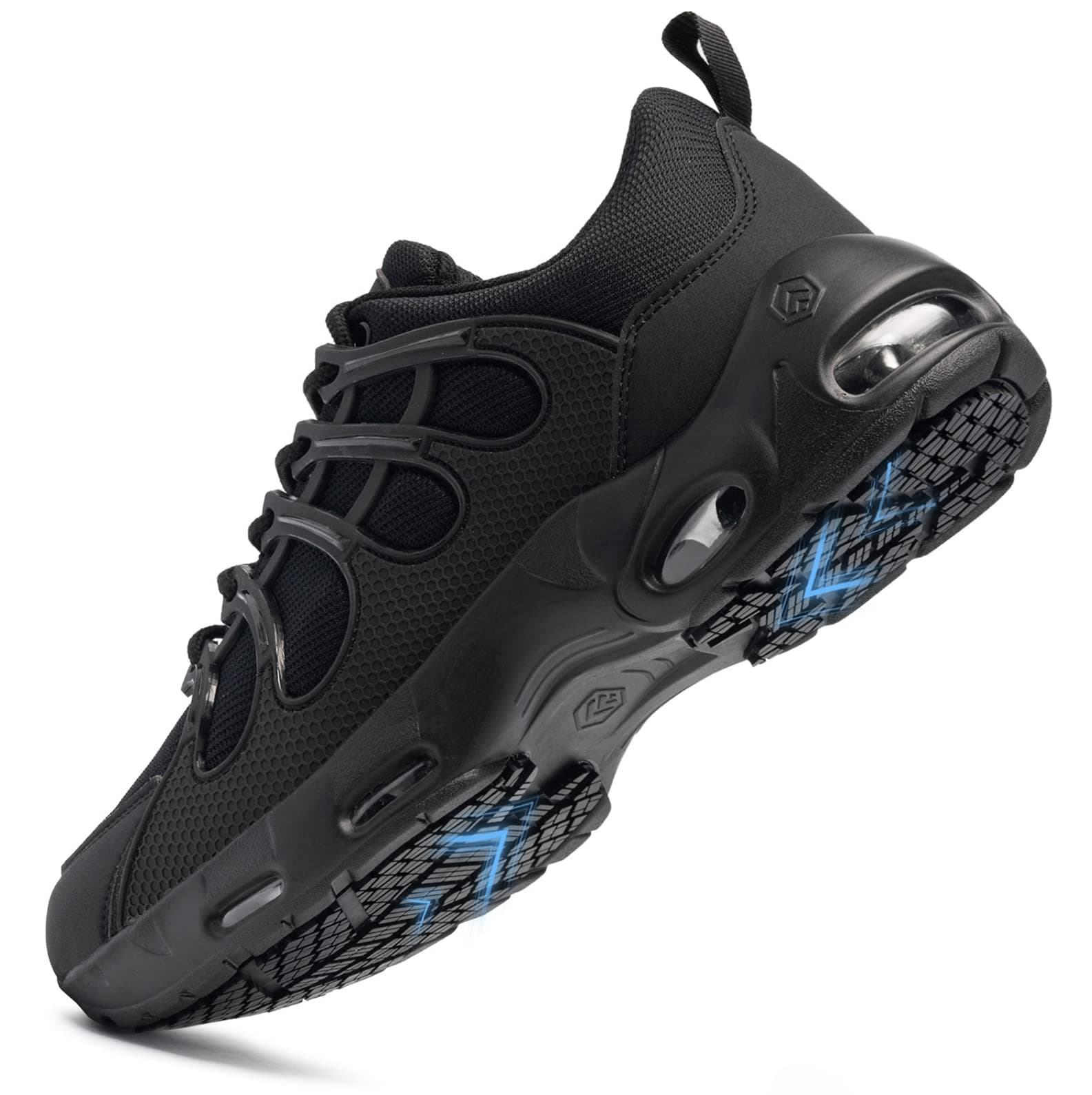 LARNMERN Non-Slip Work Shoes for Men | Slip Resistant Casual Sneakers