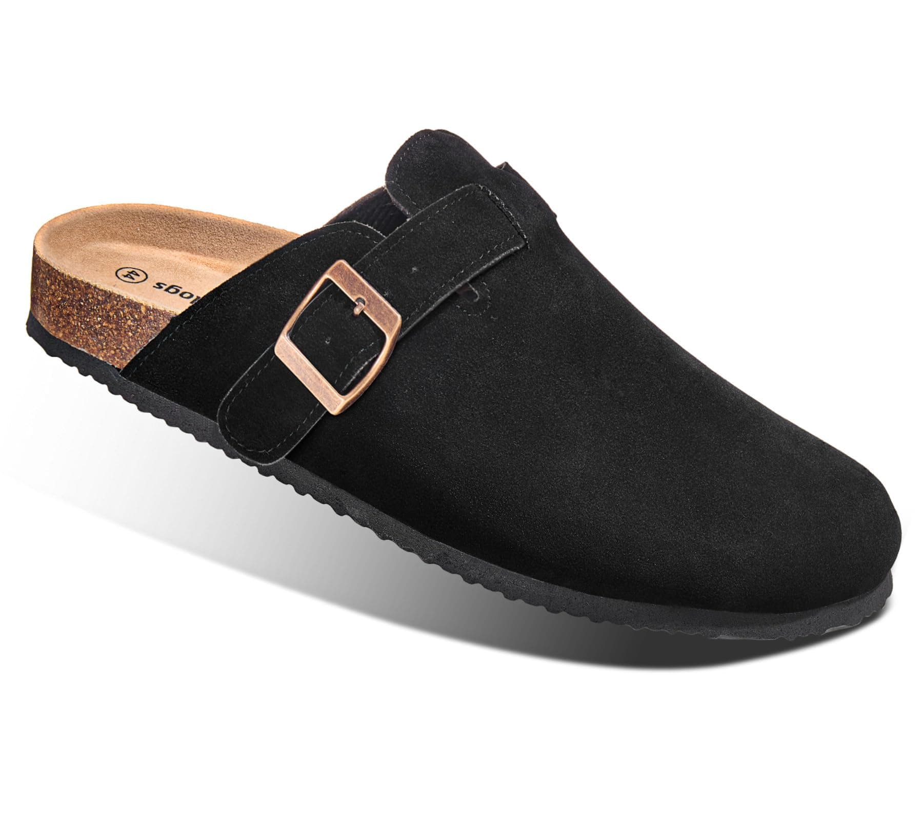BULLIANT Comfort Clogs for Men & Women | Cushioned Cork Footbed | Nurses & Workewear