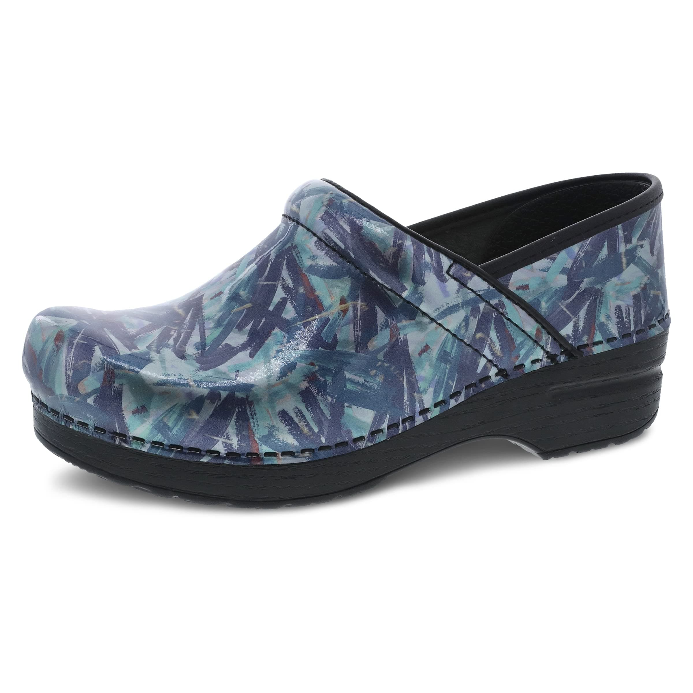 Dansko Women's Professional Painted Patent Clogs 8.5-9 M US